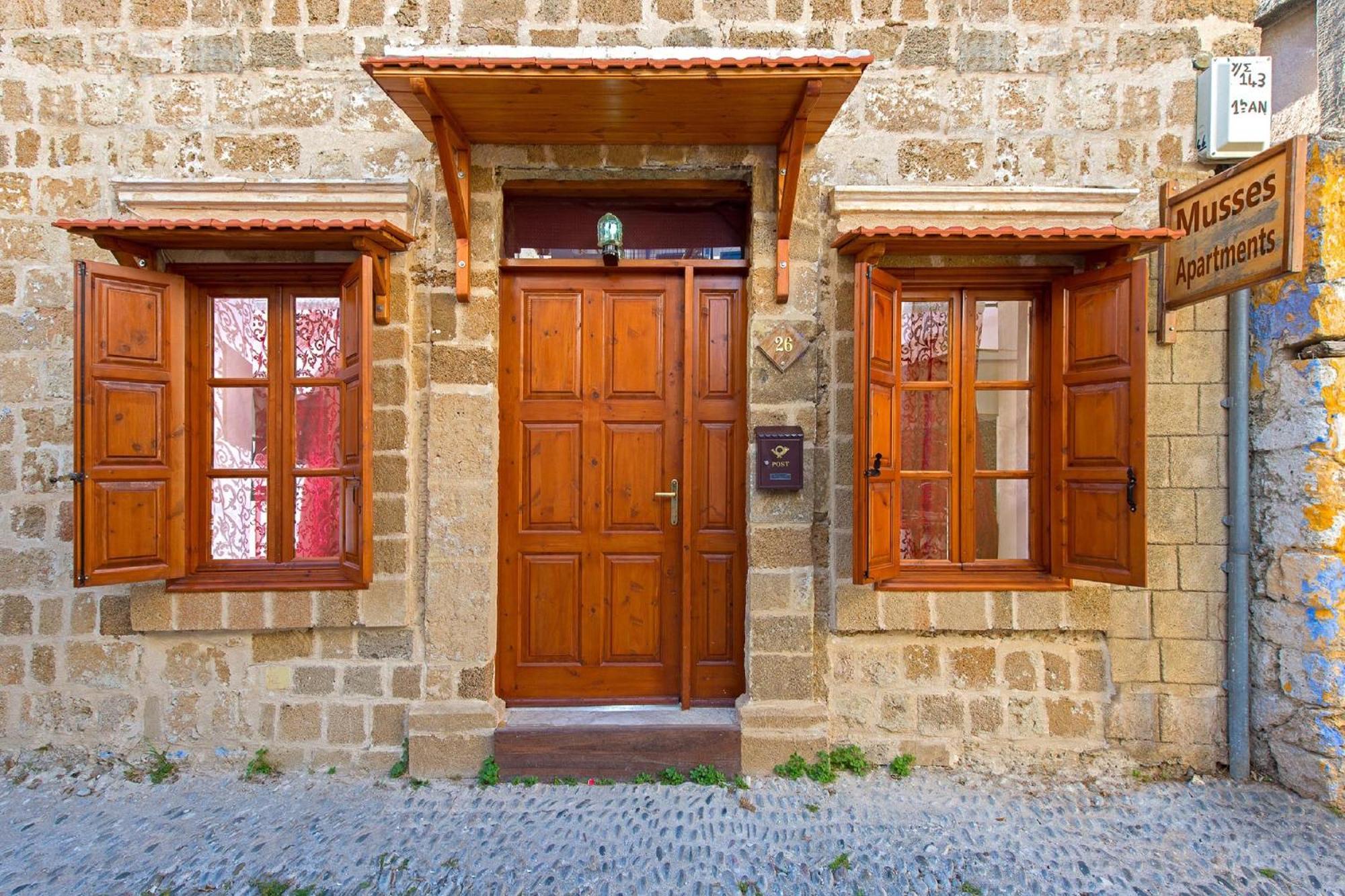 Apartmán Muses-Old Town Rhodes City Exteriér fotografie